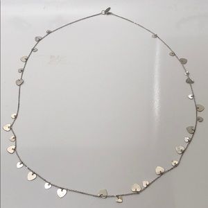 Fun necklace with hearts